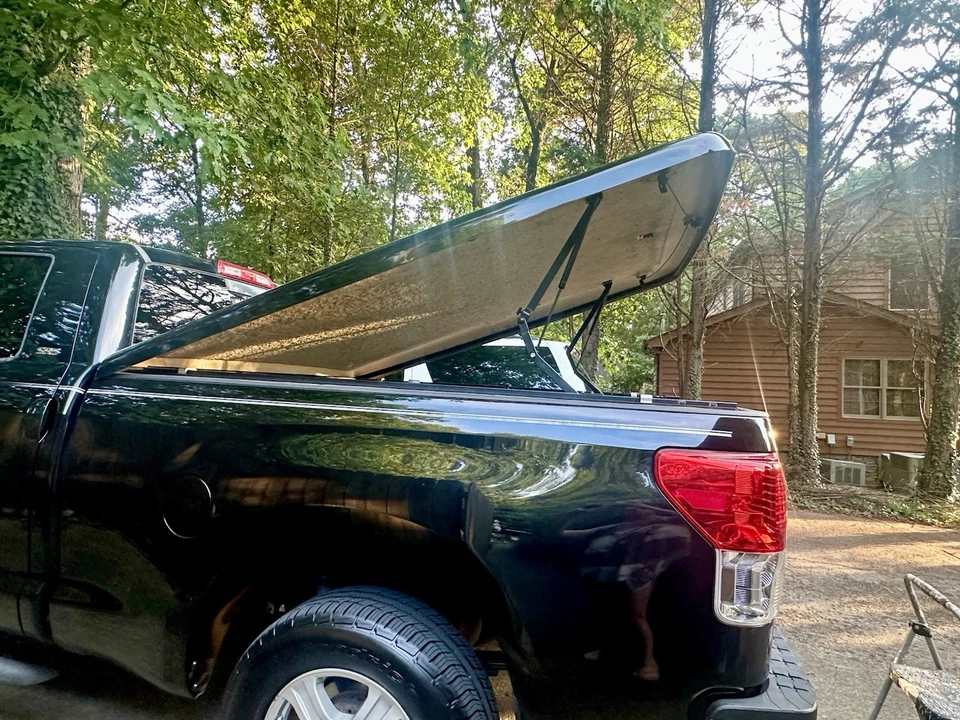 Fiberglass Truck Topper For Toyota Tundra, Model Year 2007-2013 - Image 1 of 4