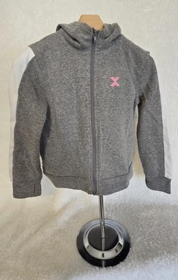 Suéter Xersion Gris Cremallera Niñas Talla S USADO EN BUEN ESTADO Foto 1 de 3