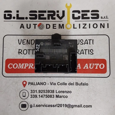CENTRALINA MODULO UNITA COMANDO GESTIONE PORTA ANTERIORE SX SINISTRO AUDI A1 8X - Immagine 1 di 4