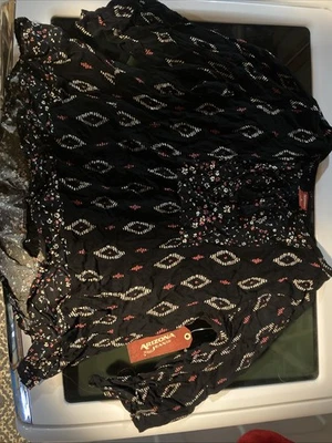 arizona jean co niñas manga larga floral blusa camisa talla grande 14 Foto 1 de 4