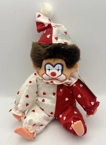 Vintage Corky The Clown Monchhichi Thumb Sucking Soft Plush Toy - Picture 1 of 6