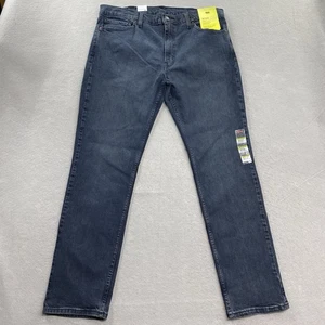 Levis Jeans Mens 38x32 Blue Denim Pants 511 Slim Fit Stretch - Picture 1 of 12