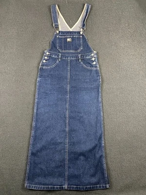 B.U.M. Equipment Overall Dress size 14 Denim Jean Workwear Grunge Y2K Vintage - Image 1 of 4