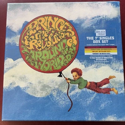PRINCE & THE REVOLUTION Around The World In A Day The Singles Vinyl Box RSD NEW - Image 1 of 3