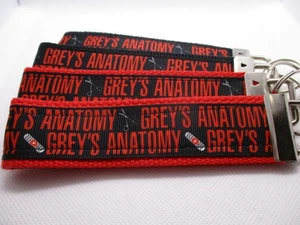 Cinta de Anatomía de Grey en Correas Fuertes Llavero Llavero Muñequera (TV Médica) - Imagen 1 de 9