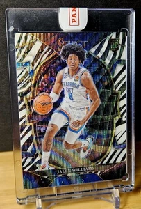 2022 Jalen Williams Panini Select Zebra Prizm Rookie RC SSP Case Hit Sealed - Picture 1 of 7