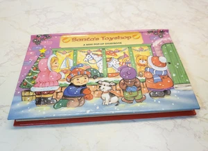 Vintage Pop up Story Book Santa's Toy Shop | Landoll 1997 Hardcover Children's - Picture 1 of 10
