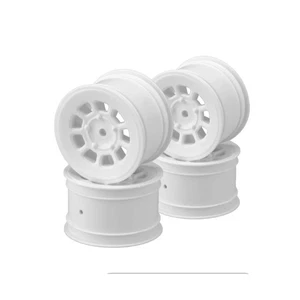 J Concepts (JCO3398W) 9 Shot 2.2" Rear Wheel, White, Fits B7, B6.4, B74.2, YZ2, - Picture 1 of 2