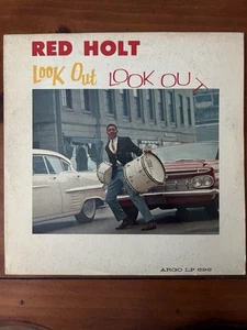Red Holt - Look Out!! Look Out!! “RARE WHITE LABEL PROMO”1963 Mono Argo ~ Jazz) - Picture 1 of 6