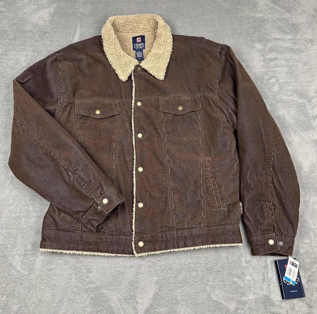 Chaps Corduroy Coats, Jackets & Vests for Men for Sale | Shop New