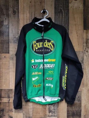 Camiseta deportiva de ciclismo Verge polar para hombre M manga larga Founders Brewing Foto 1 de 4