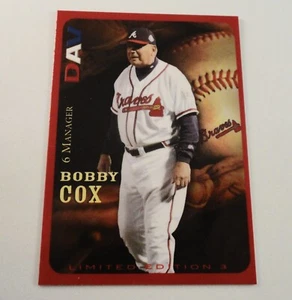 Atlanta Braves 2005 edición limitada Tarjeta DAV: Salón de la Fama: Bobby Cox - Imagen 1 de 9