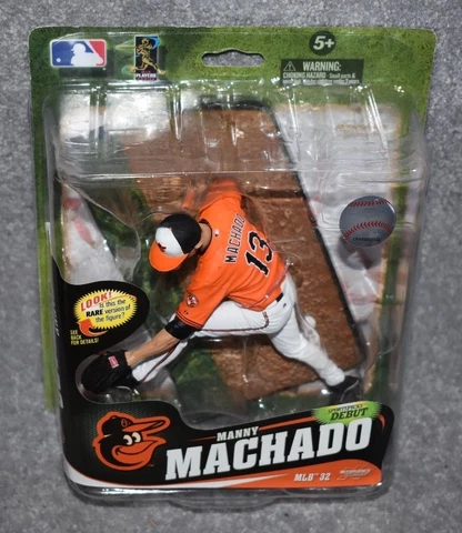 BALTIMORE ORIOLES MANNY MACHADO #13 MLB SERIES 32 ACTION FIGURE Cover