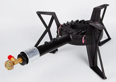 3 Bein Hockerkocher 50 mbar Gaskocher Gasbrenner Kocher Wok Campingkocher 7,5 kw - Bild 1 von 3