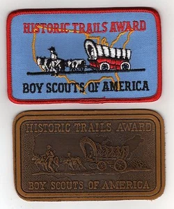 Historic Trails Jacke & Leder Patch Set, Kunststoffrücken, neuwertig! - Bild 1 von 1