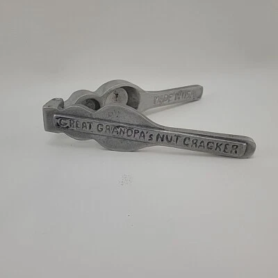 Cast Aluminum Nut Cracker Great Grandpa's Nut Cracker Made in USA - Image 1 of 4