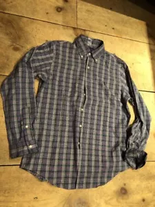  Polo Ralph Lauren LS  Button Green Purple Plaid Shirt Sz MENS Small S $98 NWT - Picture 1 of 10