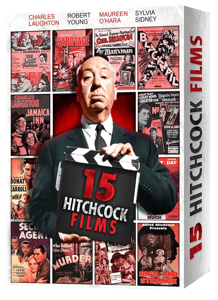 15 Alfred Hitchcock Films / 22 Hours and 30 Minutes 3 DVD Set