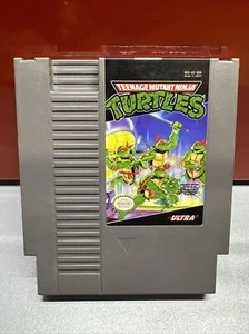Ninja Turtles TMNT 1 Nintendo NES Original Authentic Genuine Game! - Picture 1 of 5