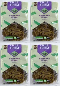 Green Pea Penne Legume Pasta Vegan Gluten Free High In Protein Fibre 1Kg - Picture 1 of 2