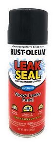 Rust-Oleum Leak Seal 265494 Waterproof Rubber Coating Leak Sealer for Cracks