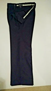 Work Uniform Pants Dark Navy Size 14 Polyester (Lot of 3) Worn by Bus Drivers - Picture 1 of 3