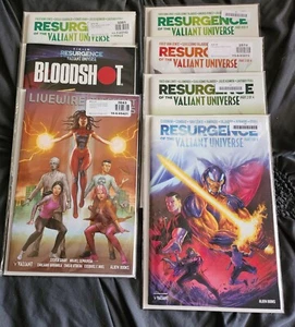 Resurgence of the Valiant Universe 1 - 4 + Finale + Bloodshot+ Livewire 1-shot - Picture 1 of 5