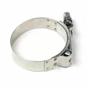 Stainless Steel 1-1/2" 38mm Radiator Hose Clamp Heavy Duty T-Bolt Clamp SBC (1) - Foto 1 di 1