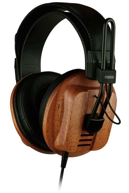 Fostex T60RP Over-the-Ear Stereo Headphones - Mahogany