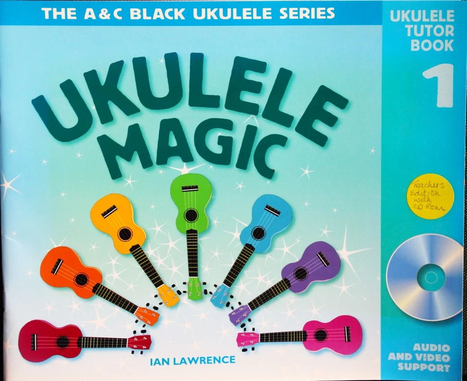 Ukulele Magic by Ian Lawrence TEACHERS EDITION book1 with C.D Rom - Image 1 of 1