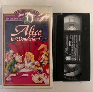 Alice im Wunderland - Disney VHS - CLAMSHELL (1997) - Masterpiece Collection - Bild 1 von 1