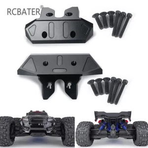 RCBATER Aluminum Front Rear Bumper Upgrades Parts for RC 1/8 Traxxas Sledge - Picture 1 of 15