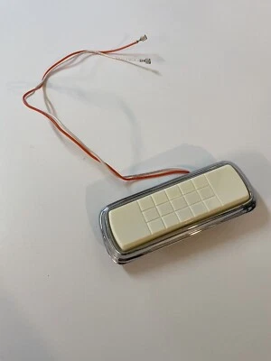 Chrome Dome Light Assembly 1955 1956 1957 1958 1959 Chevy GMC Pickup Truck New - Image 1 of 4