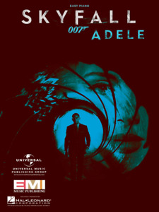 ADELE "SKYFALL" SHEET MUSIC-EASY PIANO-JAMES BOND 007-BRAND NEW ON SALE-HIT SONG