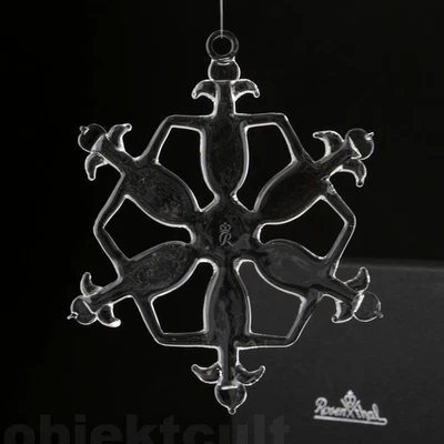 Rosenthal Solitaire Eiskristall Ice-Crystal Anhänger Weihnachtsbaum Motiv 5 OVP - Bild 1 von 3