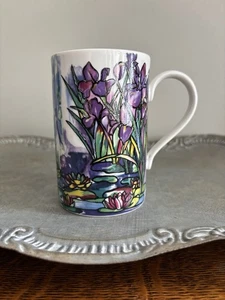 Dunoon Stoneware Coffee Cup By Helen Sandiford Stained Glass Windows Scotland - Picture 1 of 8