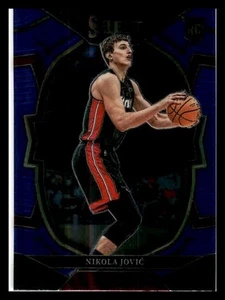2022 Panini Select #91 Nikola Jovic Blue RC NM - Picture 1 of 2
