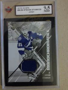 2016 UPPER DECK SPX STEVEN STAMKOS#M-SS JERSEY KSA 9.5 - Picture 1 of 2