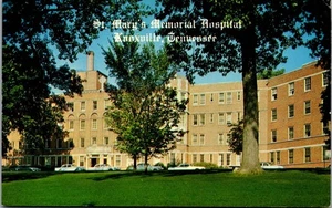 Vintage Knoxville Tennessee TN Postcard St. Mary's Memorial Hospital c1968 - Picture 1 of 3