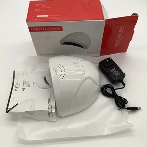 SUNUV LED Nagellampe SUN ONE NOB KOSTENLOSER VERSAND TROCKENE NÄGEL 2x SCHNELLER - Bild 1 von 3