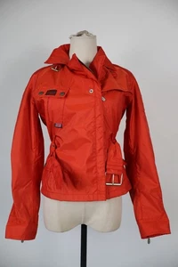 Belstaff Women's Jacket Size 12 S Jacket Woman Made IN Italy Vintage Nylon Belt - Imagen 1 de 12