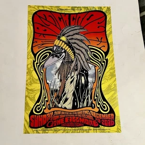 The Black Crowes Concert Poster 2010 F-1077 Fillmore Alan Forbes 12.19/2010 - Picture 1 of 7