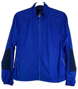 Zero Restriction Tour Series Lightweight Golf Windbreaker Jacket Blue Mens XL - Picture 1 of 12