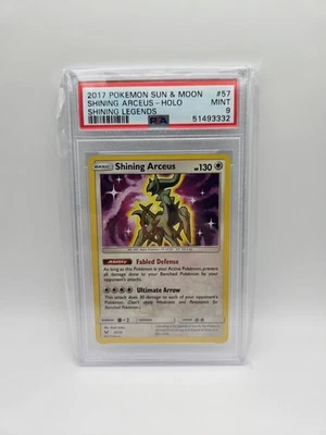 Pokemon PSA 9 Shining Arceus | 57 | Shining Legends Holo Mint TCG - Image 1 of 2
