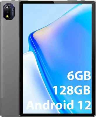 BRILLANT Tablet Android 12, 10 pollici tablet, 6 GB RAM + 128 GB ROM (1 TB TF), - Immagine 1 di 4