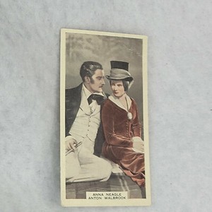 1939 WIX FILM FAVOURITES #85 Anna Neagle & Anton Walbrook