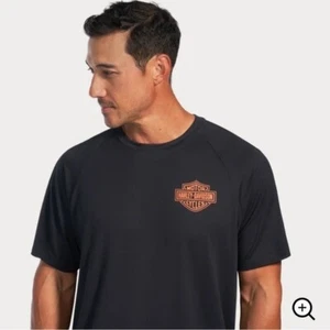 Nueva Camiseta Harley Davidson Performance Negra Talla Grande - Imagen 1 de 10