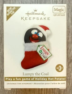 Hallmark Keepsake Lumpy the Coal 2011 ornamento usato in ottime condizioni - Foto 1 di 3
