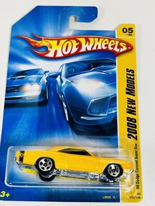 Dodge Coronet Super Bee Silver #5/40 Hot Wheels 2008 nuevos modelos 69 - Imagen 1 de 5