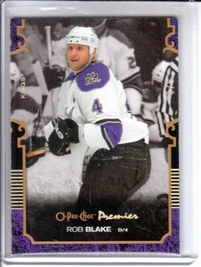  2007-08 OPC Premier Gold Spectrum #3 Rob Blake 5/5 Los Angeles Kings
